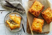 DanielleÃÂ Alvarez recipe: Mushroom and leek filled hand pies. Photography by WilliamÃÂ MeppemÃÂ (photographer on contract, no restrictions)