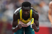 Peter Bol will race for gold in the 800 metres on Wednesday night.