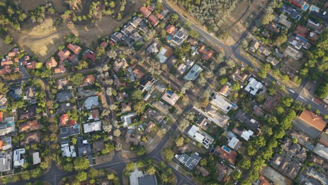 The eight regions across Australia where house prices are falling