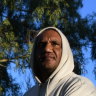 Balladong Noongar man Desmond Blurton outside of Dumas House.