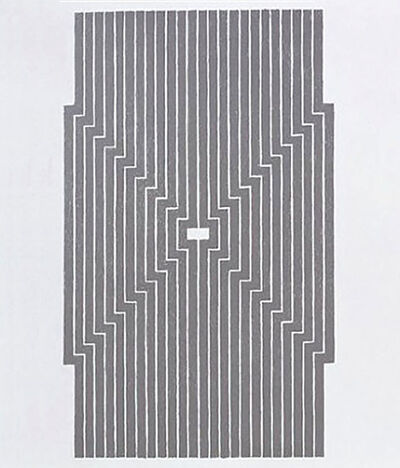 Frank Stella, ‘Aluminum’, 1970
