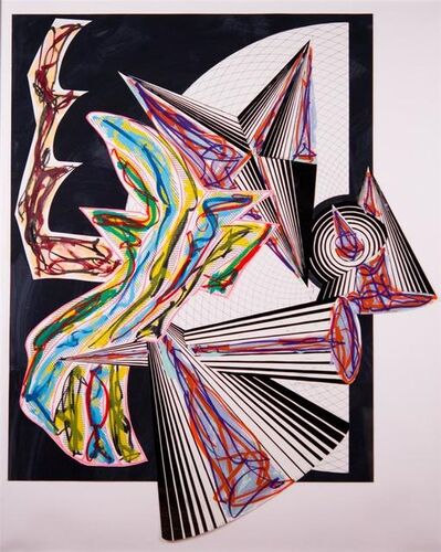 Frank Stella, ‘Then Came Death and Took the Butcher’, 1982-1984
