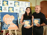 Anupam Kher launches a book by author Anushka Dhar