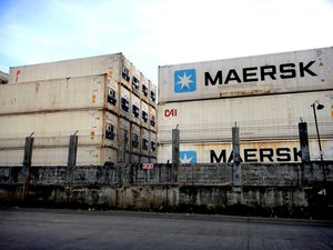 MAERSK cargo containers