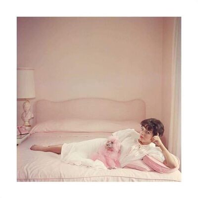 Slim Aarons, ‘Joan Collins Relaxes, C-Type Print (51 x 51cm)’, ca. 2021