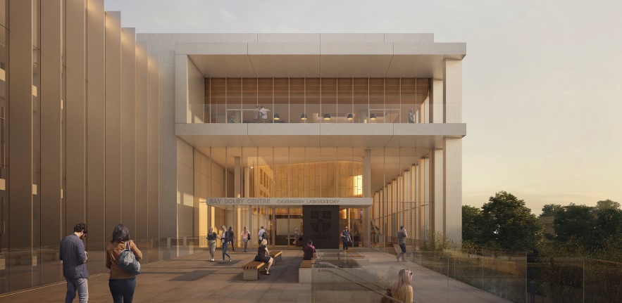 Artist's impression of the entrance of the new Ray Dolby Centre. Credit: Jestico+Whiles
