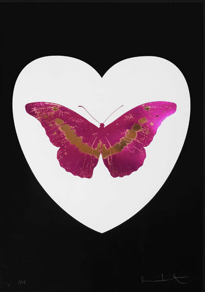 Damien Hirst, ‘I Love You Butterfly, Fuchsia-Black’, 2015