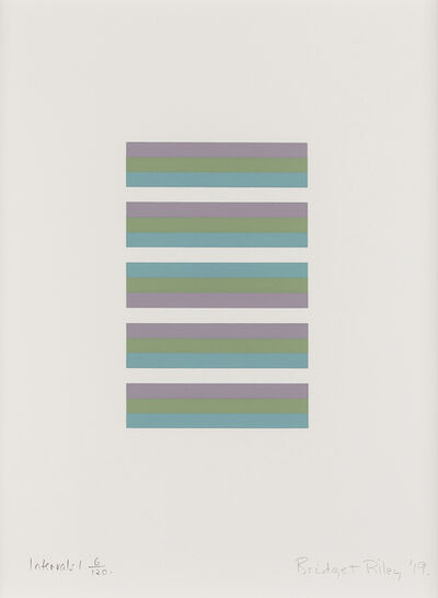 Bridget Riley, ‘Intervals 1’, 2019