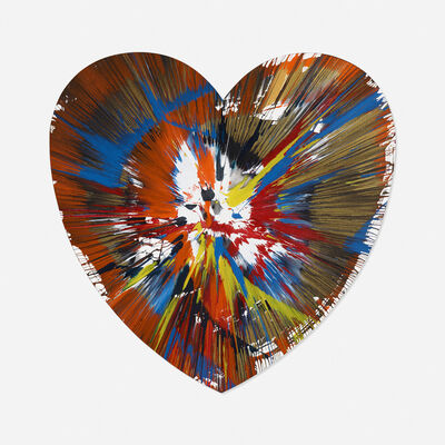 Damien Hirst, ‘Heart Spin Painting’, 2009