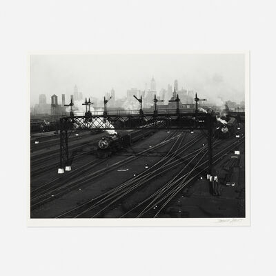 Berenice Abbott, ‘New Jersey Railroad Yard’, 1936