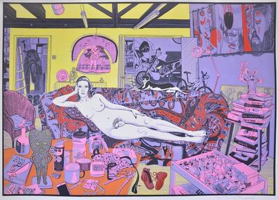 Grayson Perry, ‘Reclining Artist’, 2017