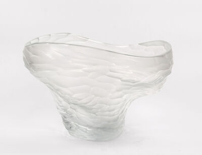 Massimo Micheluzzi, ‘Carved Clear Vase’, 2019