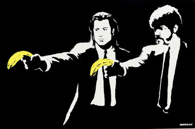 Banksy, ‘Pulp Fiction’, 2004