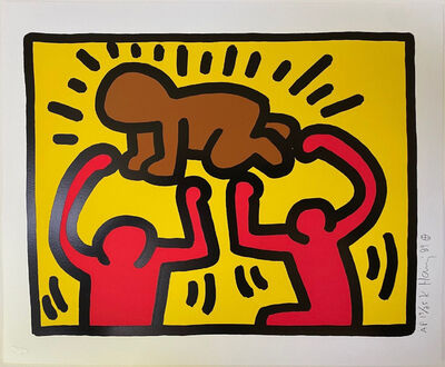 Keith Haring, ‘Pop Shop IV (B)’, 1989