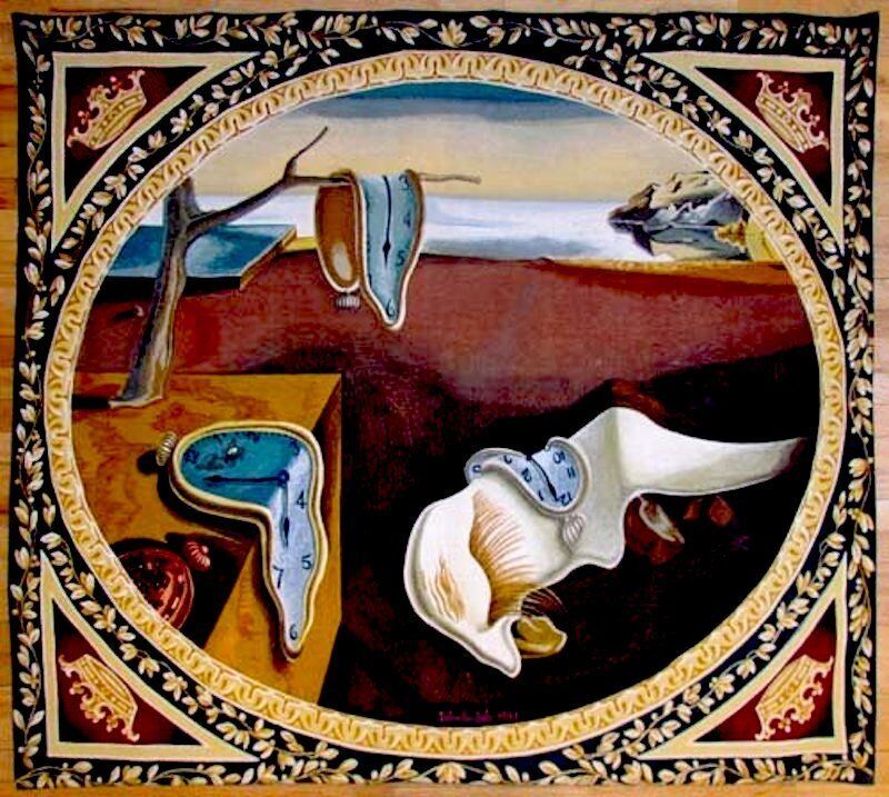 Salvador Dalí, ‘Persistence of Memory Tapestry’, 1975, Textile Arts, Woven Tapestry, Fine Art Acquisitions Dali 