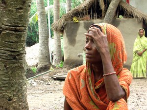 INDIA-VILLAGE-WOMENIndia Village Women   at Marotala of Debra in West Midnapore in Eastern India ----- WN/BHASKAR MALLICK