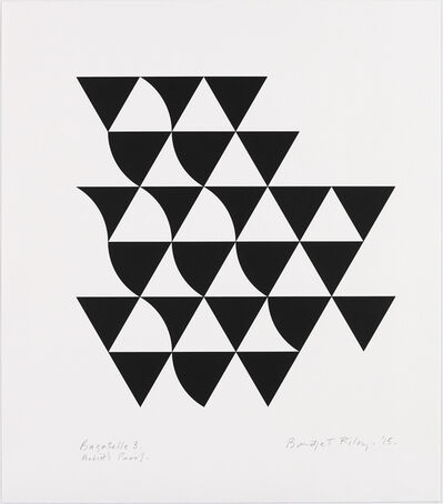 Bridget Riley, ‘Bagatelle 3’, 2015