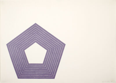 Frank Stella, ‘Charlotte Tokayer’, 1972