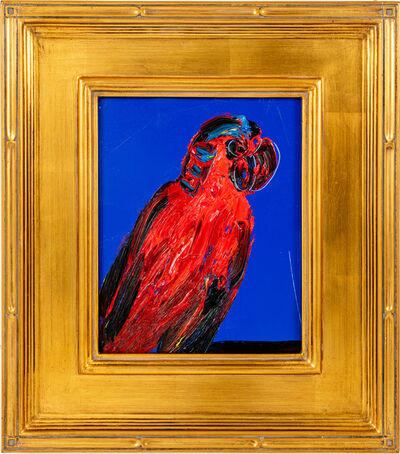 Hunt Slonem, ‘Red Lory’, 2021