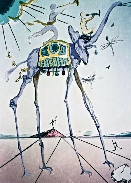 Salvador Dalí, ‘Celestial Elephant’, ca. 2000