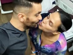 New Parents Neha Dhupia And Angad Bedi Seal It With A Kiss. Make That 'Steal'