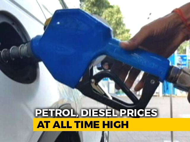 Petrol, Diesel Prices Touch All-Time Highs