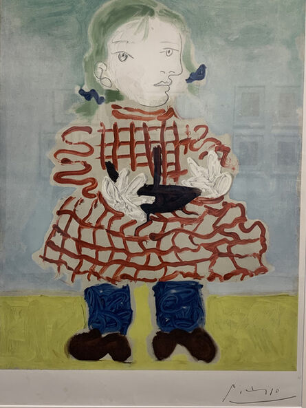 Pablo Picasso, ‘Maya au Pinafore’, 1956