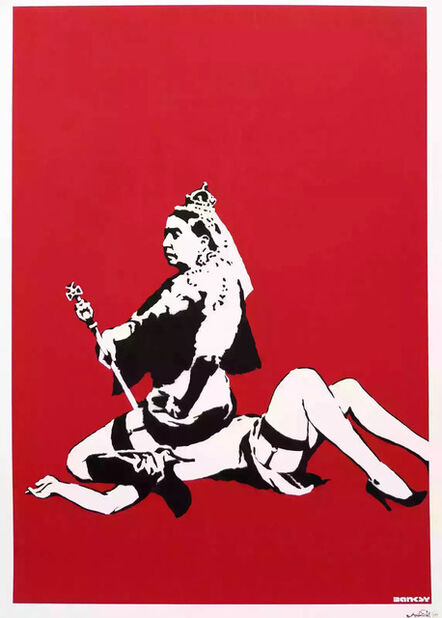 Banksy, ‘Queen Victoria (Signed)’, 2003
