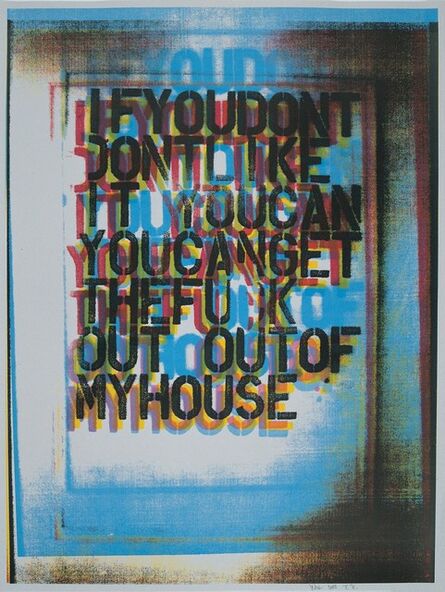 Christopher Wool, ‘My House II’, 2000