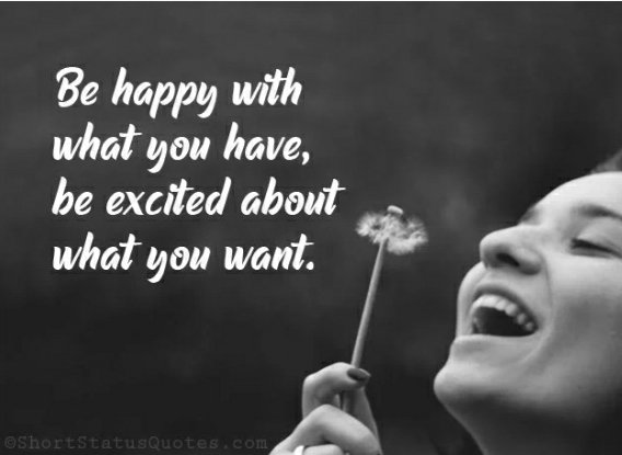 Sometimes happiness is feeling. Sometimes it’s a decision.