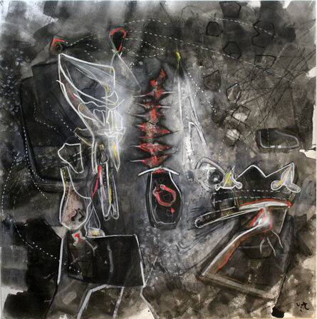 Roberto Matta, ‘Chance Noir ’, 1987