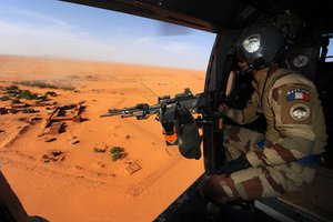 French military soldiers during Operation Barkhane in Mali