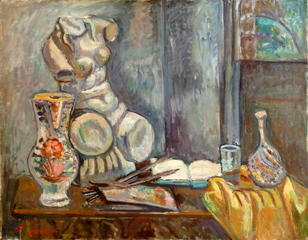 Pinchus Kremegne, ‘Still Life with Bust’, 1926