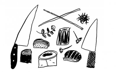 Masaaki’s sushi. Illustration