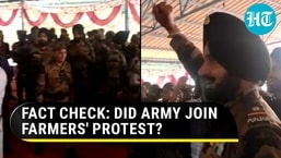 Fact check: Did Indian Army soldiers side with farmers during protest in viral video?