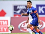 India football team captain Sunil Chhetri(Twitter)