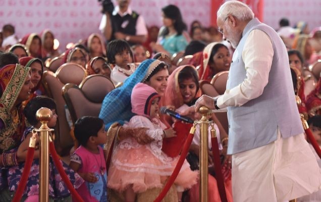 PM Narendra Modi Working for a Surakshit Bharat for Women