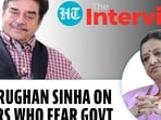 Shatrughan Sinha on actors who fear government