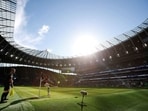 Aston Villa's Douglas Luiz takes a corner kick (REUTERS)