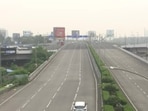 A deserted road in Mumbai's Bandra (ANI)