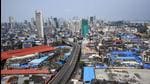 Mumbai: JJ Flyover looks almost deserted during the 'Maharashtra Bandh' in Mumbai on Monday. (PTI)