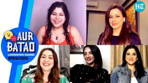 <p>In the latest episode of 'Aur Batao', RJ Stutee speaks to Neelam Kothari Soni, Bhavana Pandey, Maheep Kapoor and Seema Khan on their Netflix release, The Fabulous Lives of Bollywood Wives. Aur Batao is not your regular photoshopped chat show but makes hanging out with celebs a different (and fun) ballgame. Watch the full video for more.</p>