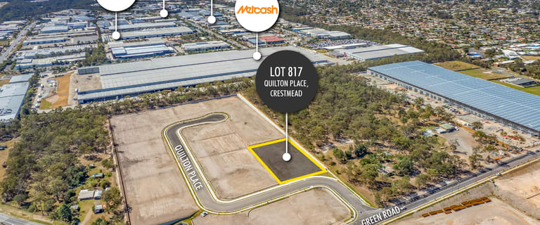 Factory, Warehouse & Industrial commercial property for lease at Lot 817 Quilton Place Crestmead QLD 4132