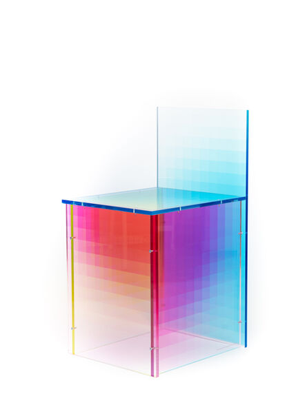 Felipe Pantone, ‘Subtractive Variability Chair #2, collaboration with Pablo Limon’, 2021