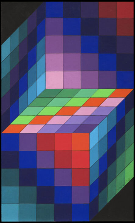 Victor Vasarely, ‘Gestalt’, 1969