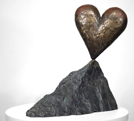 Jim Dine, ‘Walla Walla Heart on a Rock’, 2005