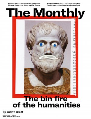 Cover of The Monthly, March 2021