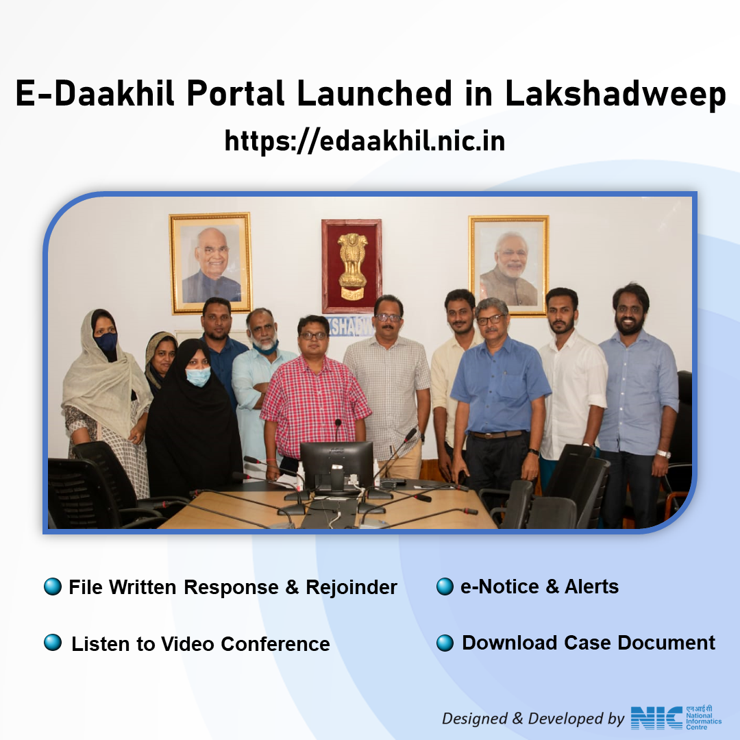 Image of Launch of NIC’s E-Daakhil Portal in Lakshadweep