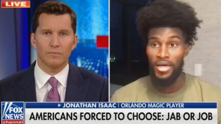 Jonathan Isaac blasts media coverage of vaccines with Will Cain on Fox News