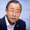 Former UN Secretary General Ban Ki-moon in 2015. 